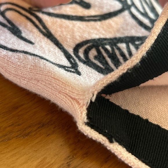 SUSAN BRISTOL Pink Heart Embroidered Cardigan Sweater – M - Picture 10 of 10